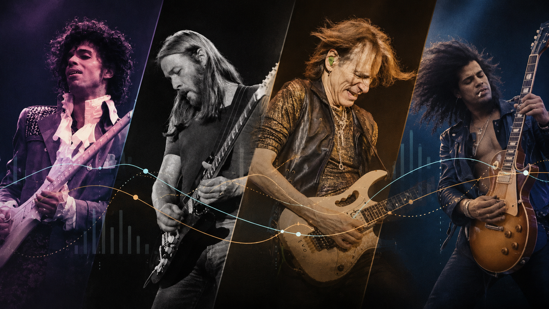What Do the Greatest Guitar Solos Have in Common? An Analysis of 25 Iconic Solos
